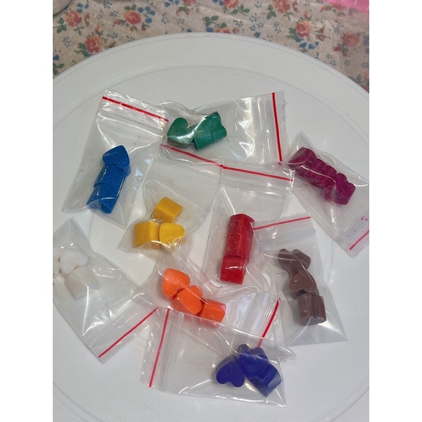 Màu nến bling bling tone pastel
