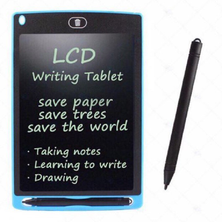 Bảng Viết Thông Minh LCD Tự Xóa 8.5 Inch Cho Bé Tập Vẽ, Viết