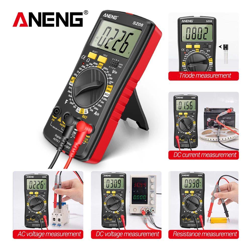Đồng Hồ Vạn Năng Thông Minh AC DC 220V Chuyên Nghiệp