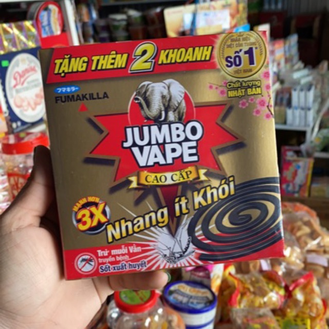 Nhan muỗi Jumbo Vape Cao Cấp ít khói