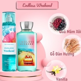 Xịt Thơm Toàn Thân Endless Weekend Bodymist 30ml/50ml/100ml/Fullsize 236ML +jɥȽÿ08+