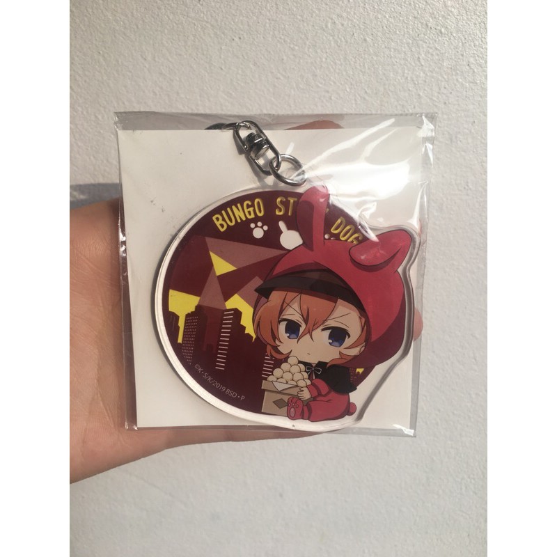 Móc khoá bungou stray dogs hàng chính hãng