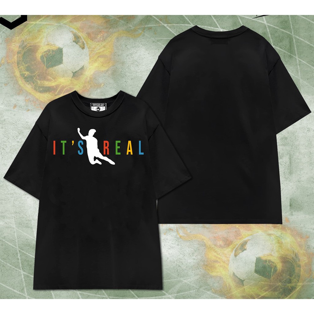 Áo Thun Văn Toàn It’s Real - Áo Phông Nam Nữ 🔥 Hàng Cao Cấp 🔥 hottrend 2021 chất cotton đẹp, cá tính, năng động M8 | BigBuy360 - bigbuy360.vn