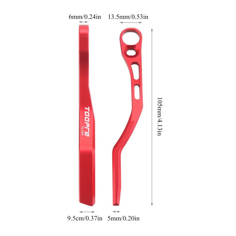 QQ Phụ Kiện Bảo Vệ Dây Xích Xe Đạp MTB Bằng Hợp Kim Nhôm CNC Siêu Nhẹ Có 3 Màu