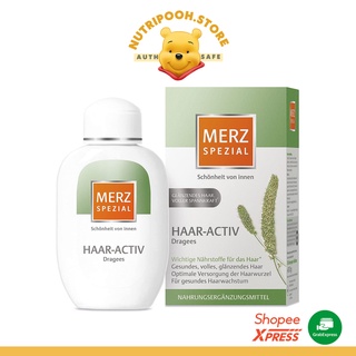Viên uống kích thích hỗ trợ mọc tóc Merz Spezial 120 viên suôn mượt dài dày
