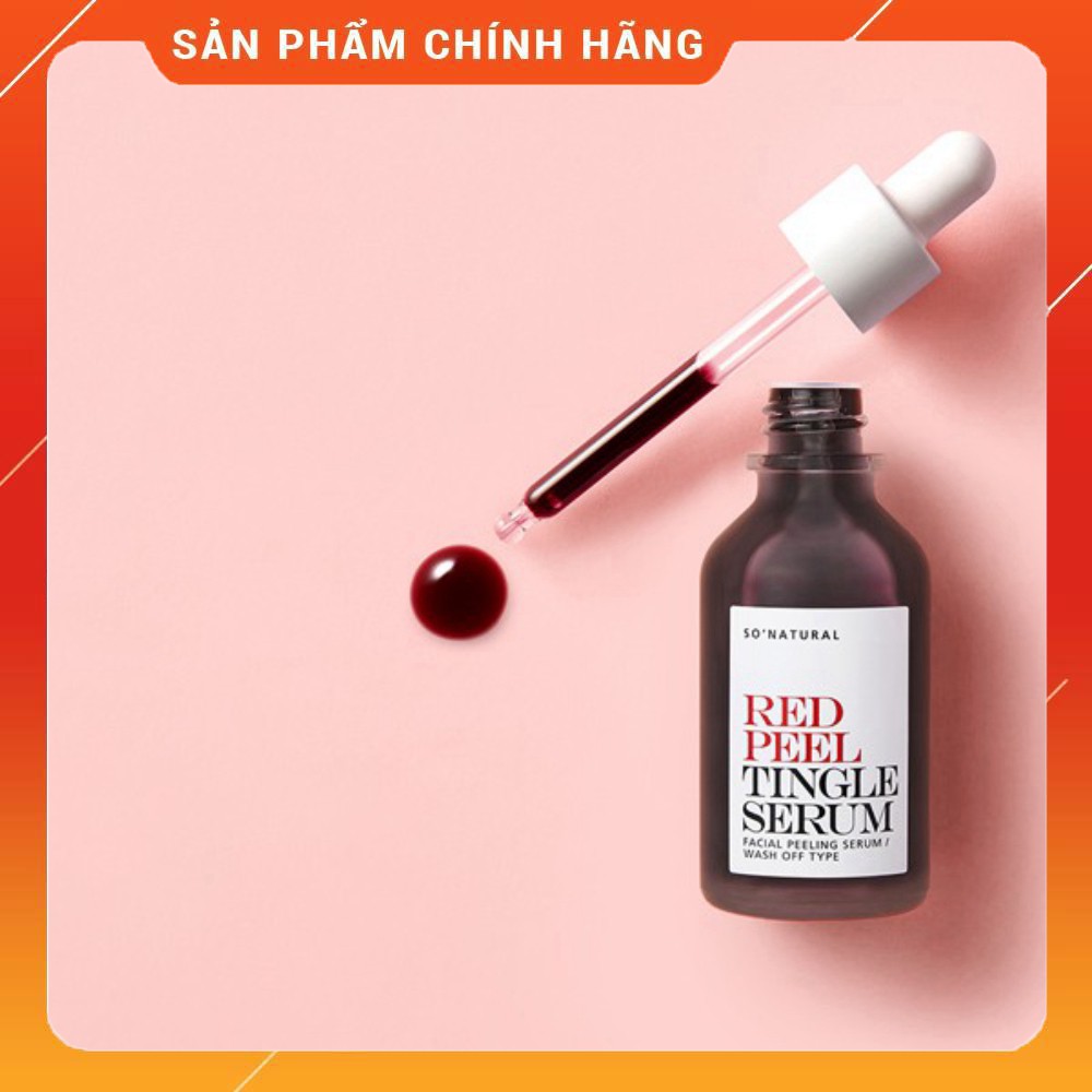 [Mẫu mới] Tinh chất thay da sinh học Red Peel Tingle Serum Sonatural