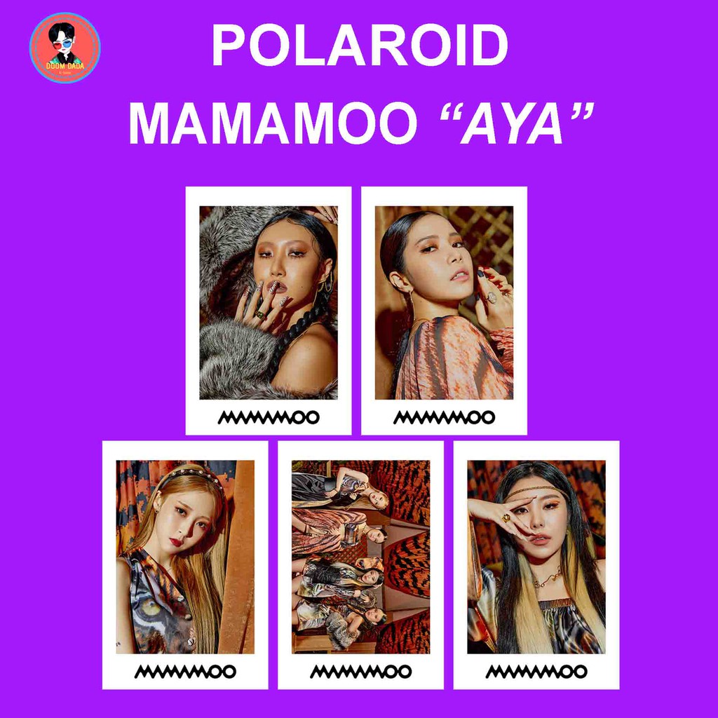 Polaroid Album Ảnh Nhóm Nhạc Mamamoo