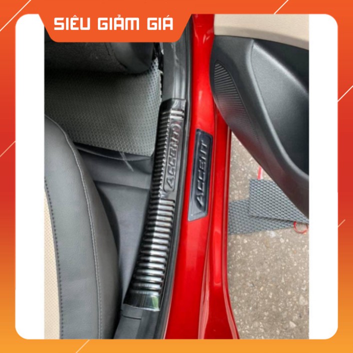 Sản Phẩm ỐP BẬC TRONG NGOÀI TITAN HUYNDAI ACCENT 2018 - 2020-2021 Hàng Cao Cấp