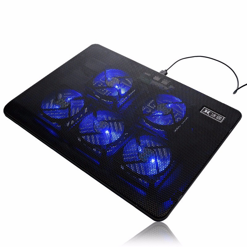 ĐẾ LAPTOP V5 LED 5 FAN