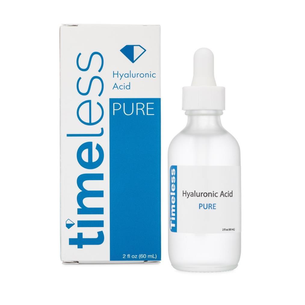 Serum Timeless Hyaluronic Acid Cấp Nước, Dưỡng Ẩm Da Hyaluronic Acid Serum 100% Pure 30ml