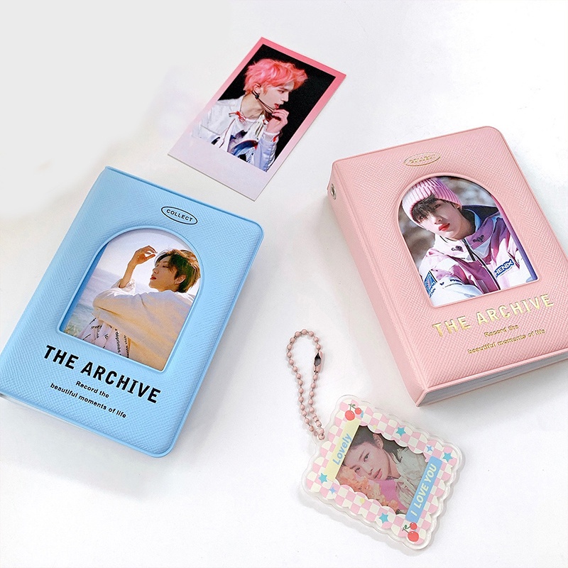 Album Ảnh 3Inch Bìa Đựng Thẻ In Hình Thần Tượng Kích Thước Lớn Sắp Xếp Gọn Gàng Làm Quà Tặng Sinh Nhật /