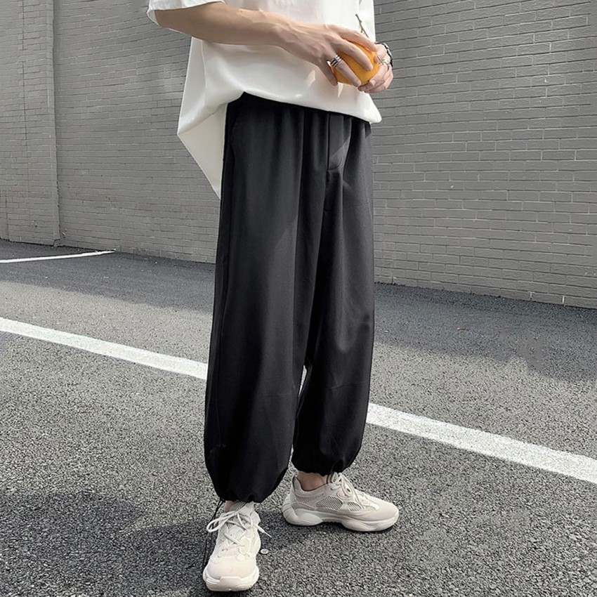 Quần Thể Thao Nam Nữ Mặc 2 Kiểu Ống Suông Culottes Và Jogger Bo Gấu Lưng Thun Co Giãn JOGGER 9000064C2