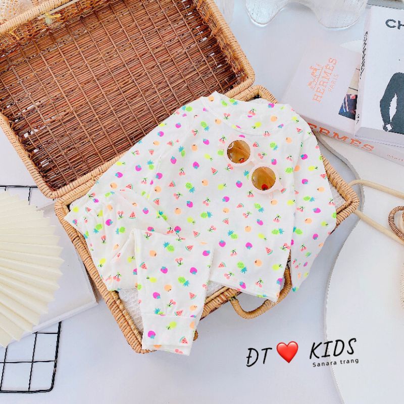 MỚI | BỘ COTTON HÌNH QUẢNG CHÂU CHẤT SIÊU MỊN XỊN | HÀNG CAO CẤP CHO BÉ YÊU 7-17KG | VIDEO THẬT| SHOP BEECOW
