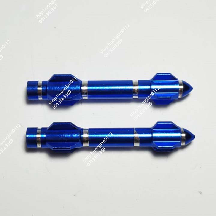 Ốc tên lửa màu chụp đãu phanh trang trí xe máy giá 1 đôi