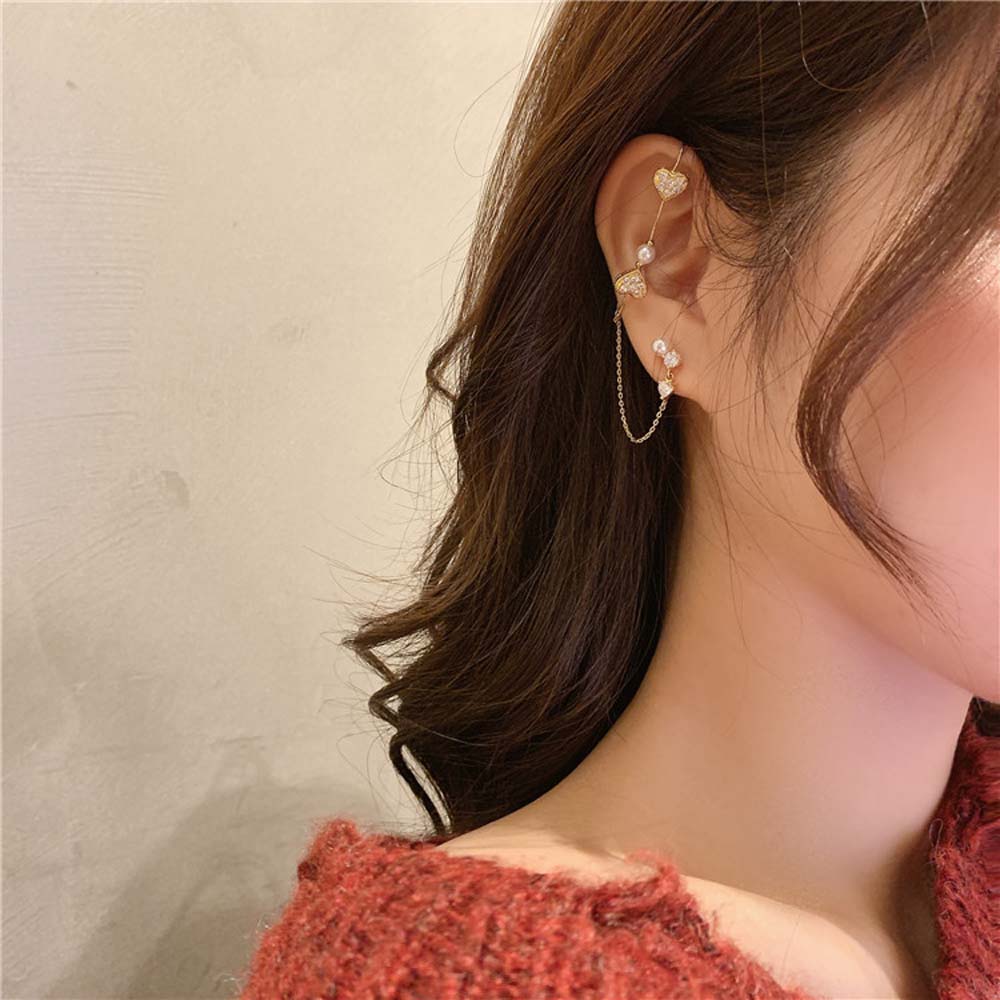 Hoa Tai Hình Trái Tim Xinh Xắn Dành Cho Nữ