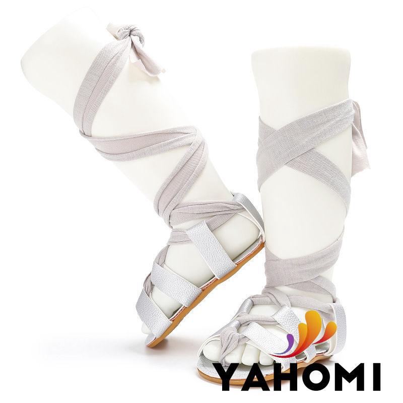 Sandal da PU đế bằng cho bé gái