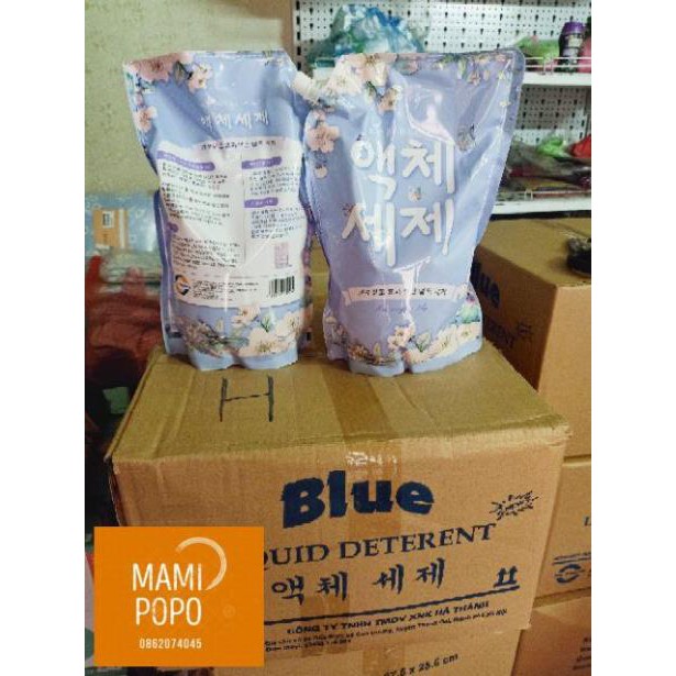 [Freeship Nha Trang] 💧Nước giặt xả Blue HÀN QUỐC 2kg hương thảo mộc