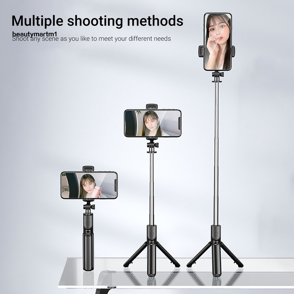 Gậy chụp ảnh selfie ba chân dài có thể xoay 360 độ tiện dụng cho điện thoại