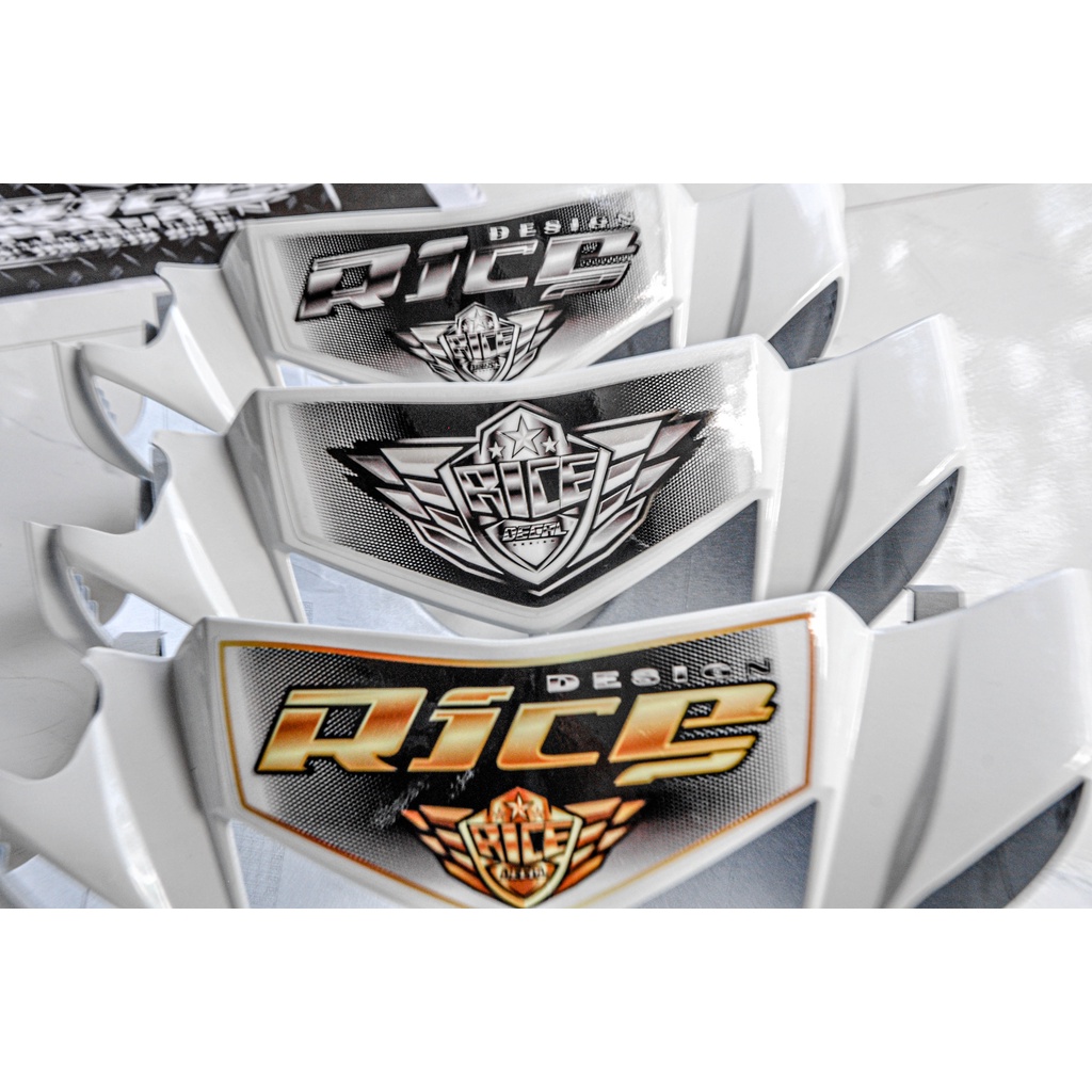 Tem Dán Hộp Đầu Sirius Rice decal Dành cho hộp đầu màu sơn Trắng Hoặc màu sơn bạc   )