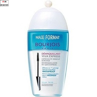 Dung dịch tẩy trang măt và môi 200ml Bourjois Paris Maxi Format ExPress Eye Makeup Remover, 100% chính hãng