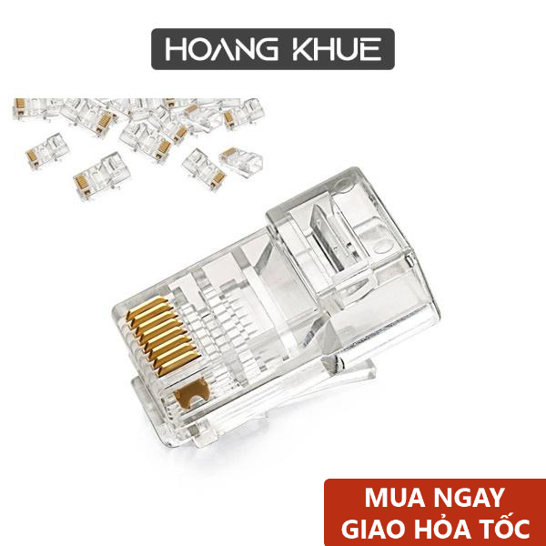 Đầu bấm mạng RJ45 cat 5e 50c/hộp Ugreen 20331 chính hãng cao cấp
