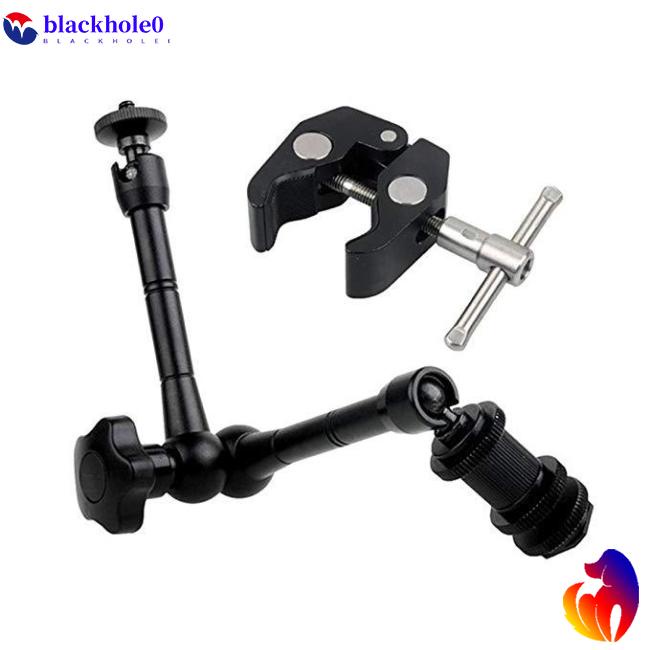 BH 11 Inch Magic Arm / 7 Inch Strange Hand / Large Crab Clamp / Small Crab Clamp for LED Light DSLR Rig LCD Monitor