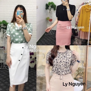 Set 3 áo sơ mi công sở siêu đẹp