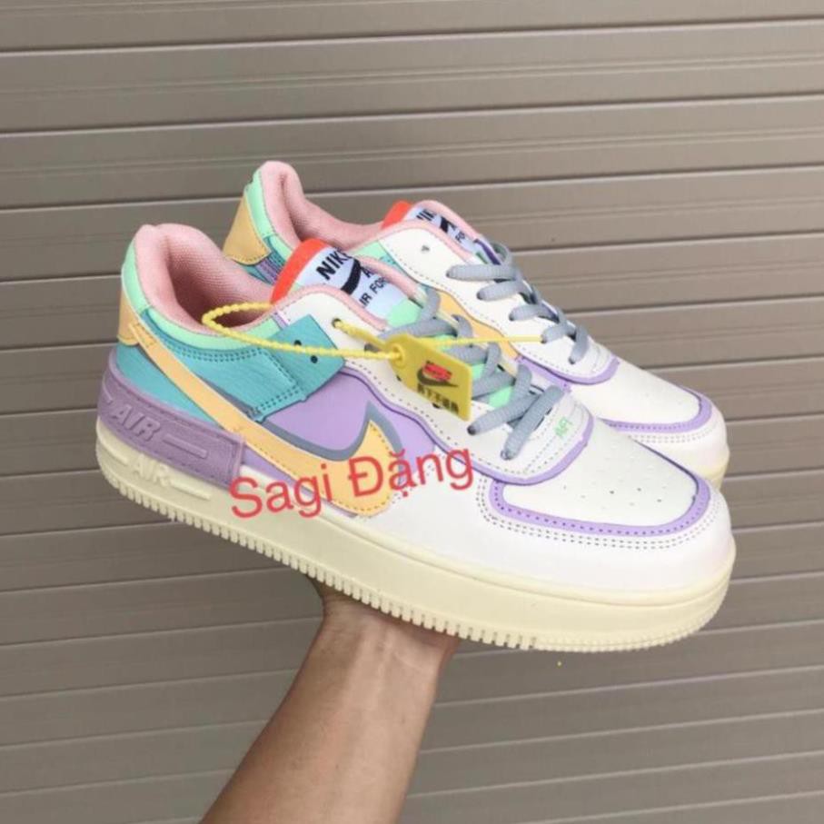 Giày air force 1, AF1 shadow 7 màu cầu vồng full box [fullbox] | BigBuy360 - bigbuy360.vn