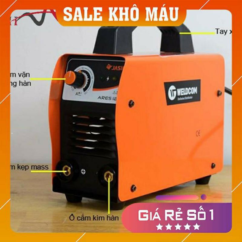 MÁY HÀN ĐIỆN TỬ JASIC ARES 120, cam kết hàng chính hãng, bảo hành điện tử 18 tháng.