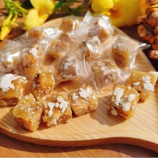 Kẹo gừng dẻo đậu phộng phủ cơm dừa 1kg
