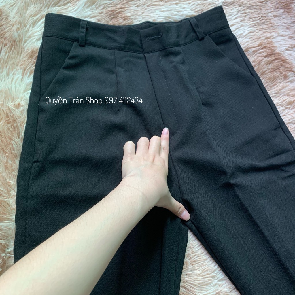 Quần Tây Dáng Dài Lưng Siêu Cao Đi Học Công Sở Dáng Baggy Khóa Trước_05 | BigBuy360 - bigbuy360.vn