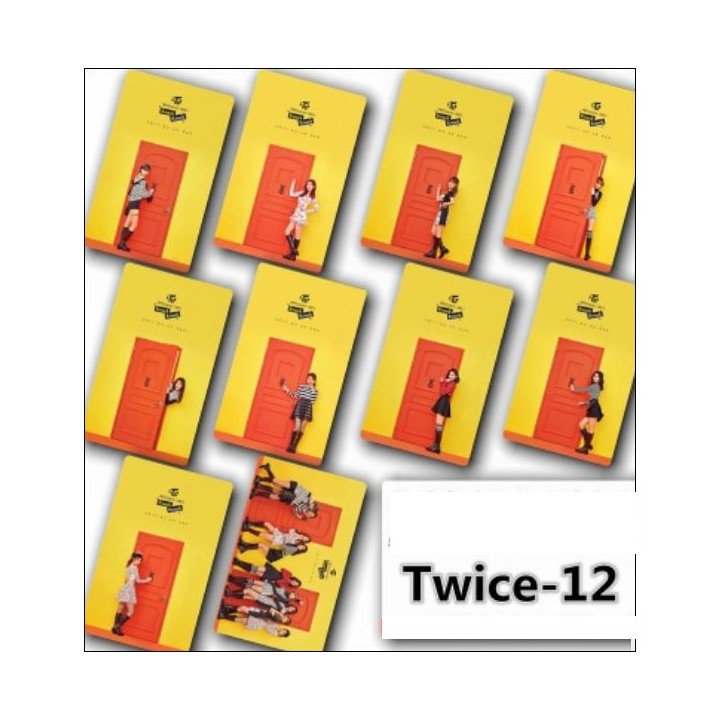 (9 mẫu) Card twice card in hình nhóm nhạc hàn quốc quà tặng xinh xắn dễ thương