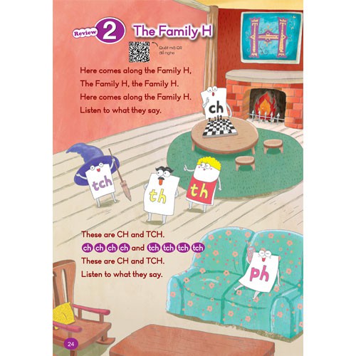Sách Phonics go - Con học phát âm đánh vần tiếng Anh 2
