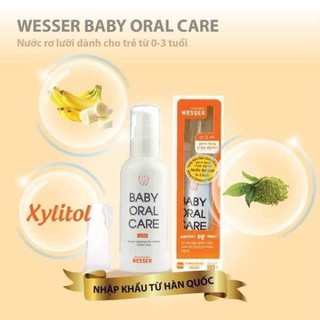 Nước Rơ Lưỡi Nuốt Được - Wesser (Made in Korea)