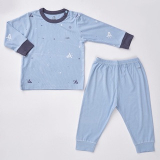 Bộ nous cài vai xanh vũ trụ ( chất peptit)