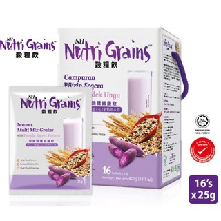 Ngũ cốc dinh dưỡng 20 loại hạt NH Nutri Grain vị khoai lang tím (400g)