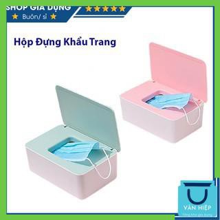 [XẢ HÀNG] Hộp Đựng Khẩu Trang - Khăn Giấy Tiện Lợi