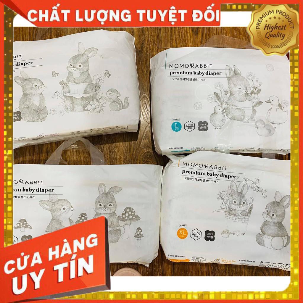 Bỉm dán/quần MOMO RABBIT nội địa Hàn S50, M44, L40, XL, XXL