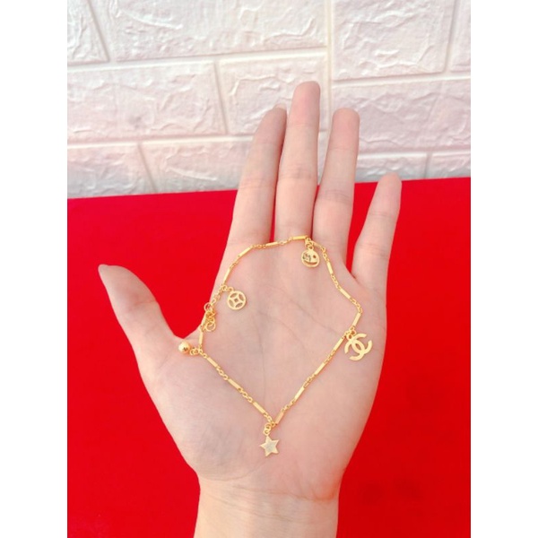 Lắc chân nữ vàng 6k