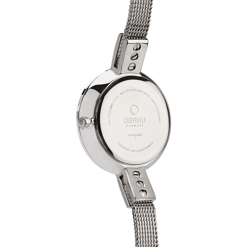 Đồng hồ đeo tay nữ hiệu Obaku V129LXCIMC
