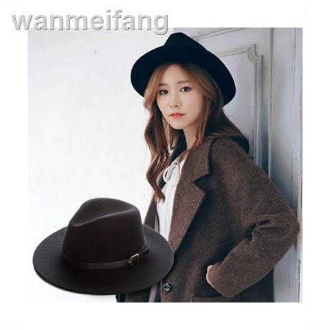 Mũ Fedora Vành Rộng Unisex