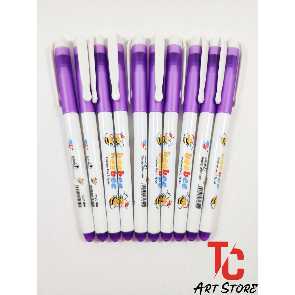 Bút lông kim Bee Bee Đủ màu FL04 - 0.3mm