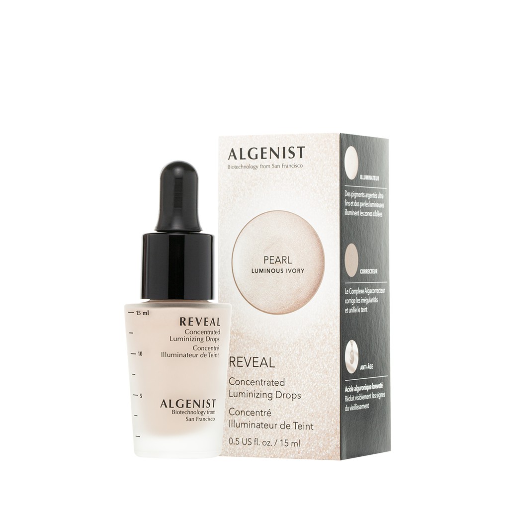 Algenist - Kem Bắt Sáng Algenist Reveal Concentrated Luminizing Drops 15ml