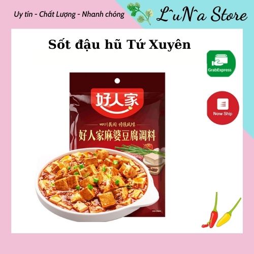 Sốt đậu hũ Tứ Xuyên 80g - cho món đậu hũ siêu ngon chuẩn vị Tứ Xuyên