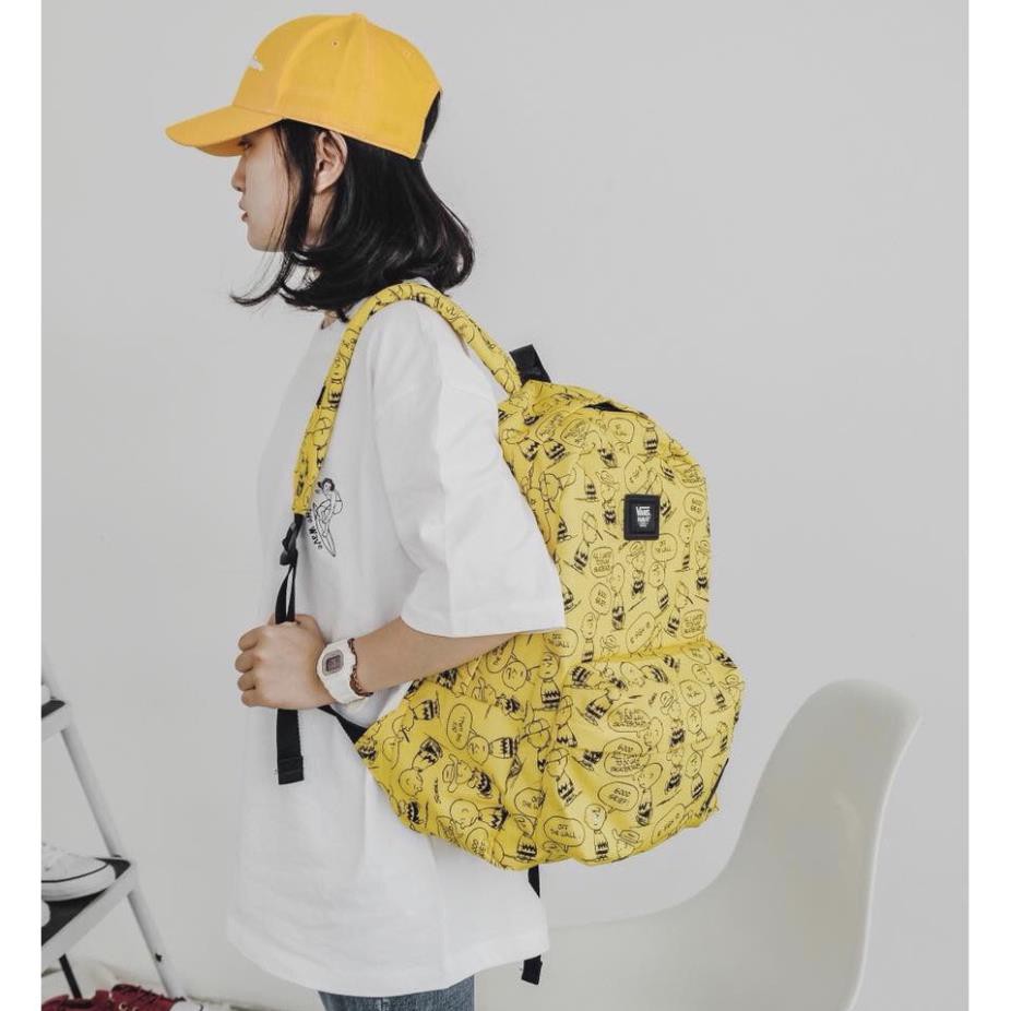 [Auth Chính Hãng] Balo Vans X Peanuts Old Skool Backpack Yellow