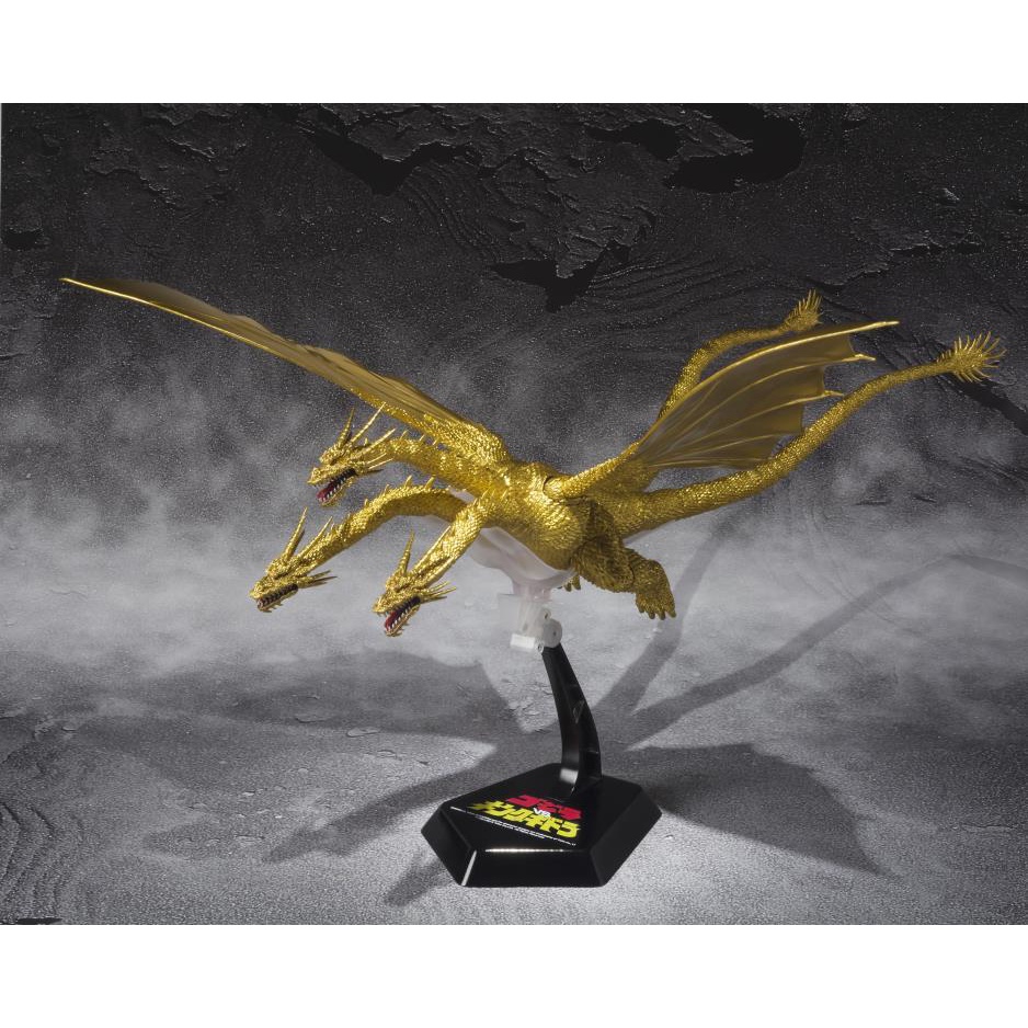 MÔ HÌNH QUÁI VẬT SHM KING GHIDORAH 1968  BL MÔ HÌNH NHÂN VẬT
