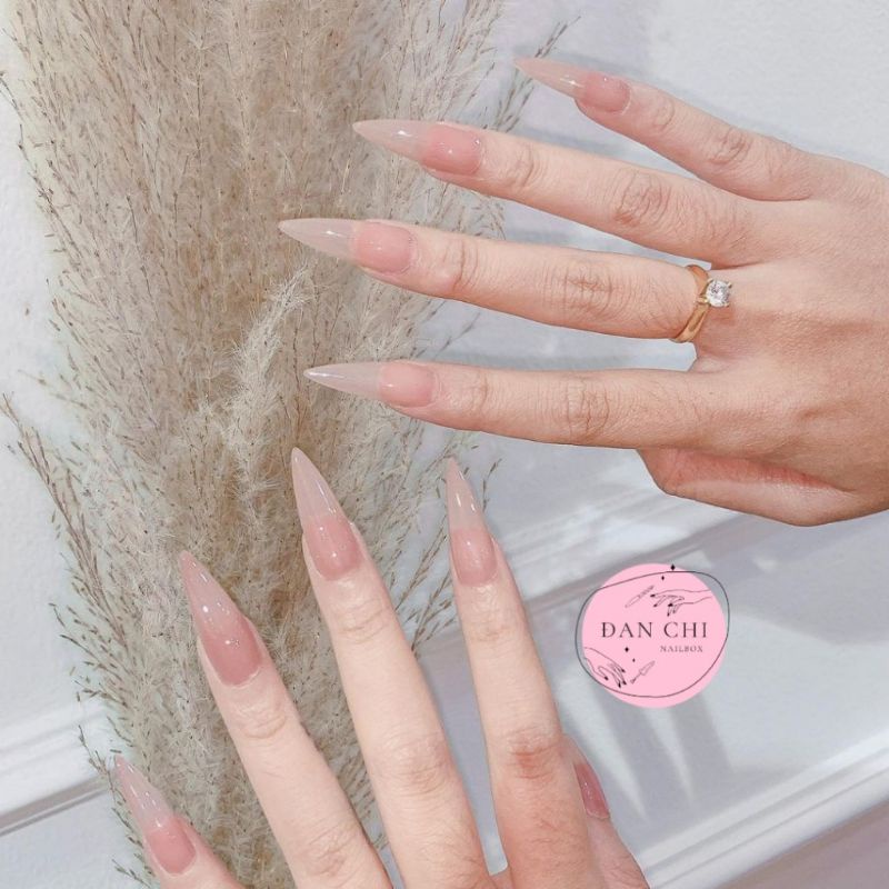 NailBox móng úp thiết kế sẵn Mẫu Thạch Trơn