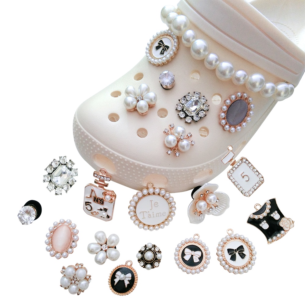 Phụ kiện khóa giày crocs diy hình hoa