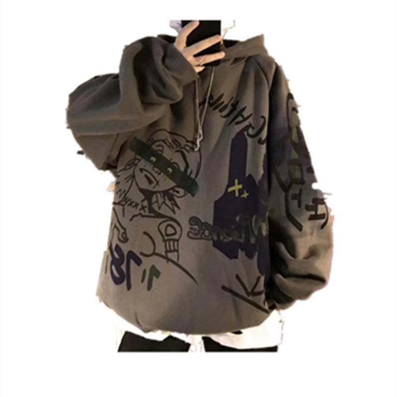 Áo Hoodie Cổ Tròn Dáng Rộng Cỡ Lớn Thời Trang Dành Cho Nam | BigBuy360 - bigbuy360.vn