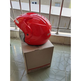 Nón bảo hiểm 3/4 Suzuki (đó) 2019